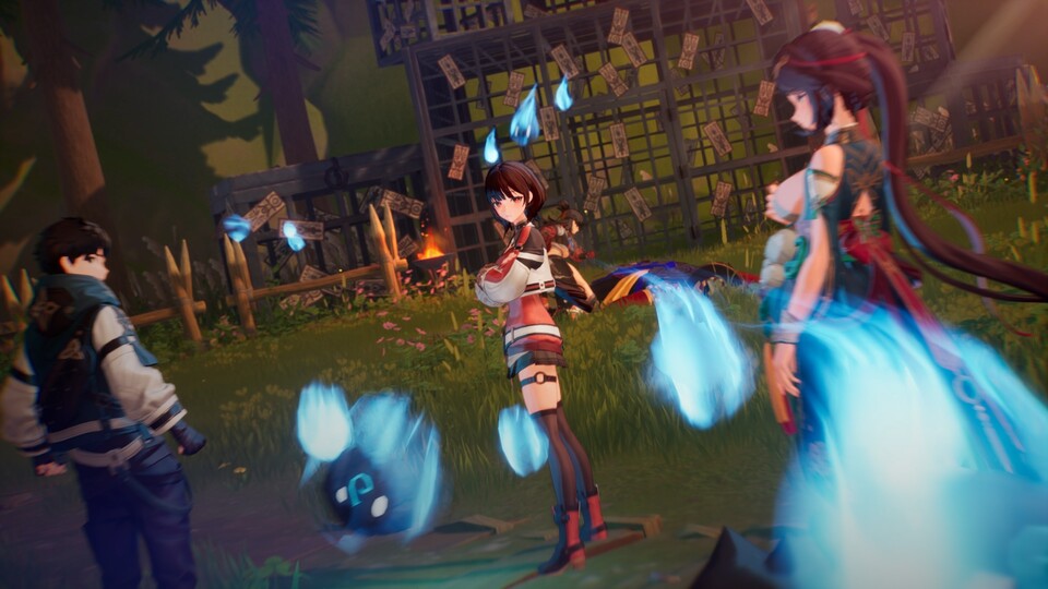 넷마블(대표 김병규)은 '지스타 2025'에서 '몬길: STAR DIVE(개발사 넷마블몬스터)'의 신규 트레일러 영상을 공개하고 한국의 멋을 담은 새로운 지역 '수라'를 선보였다고 14일 밝혔다. [넷마블 제공]