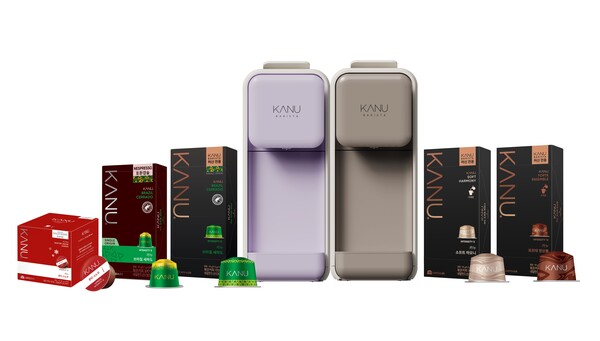 동서식품이 캡슐커피 브랜드 '카누 바리스타' 캡슐과 머신 신제품을 출시하며 라인업을 확대한다.[동서식품 제공]