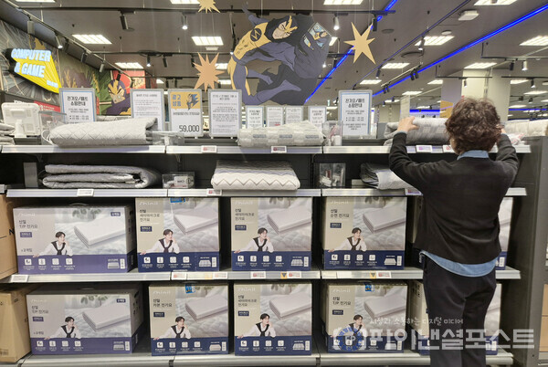 이마트 난방가전 매대 이미지 [이마트 제공]