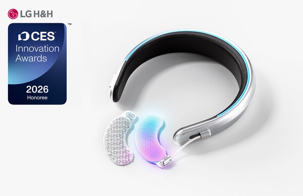 LG생활건강이 '웨어러블 뷰티 디바이스'로 CES 2026 혁신상을 받았다 [LG생활건강 제공]