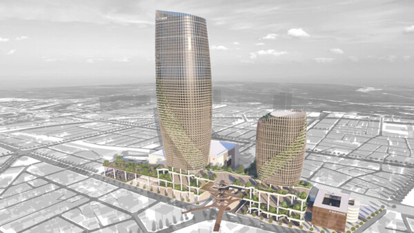 UBC 의정부 비즈니스 콤플렉스 청사진. [의정부시 제공]