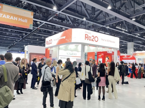 '코리아 더마 2025' 국제학술대회 현장 모습. 엘앤씨바이오는 이 무대에서 대표작 '리투오'의 30개국 수출 협력 논의가 성사됐다고 소개했다. [사진=엘앤씨바이오]