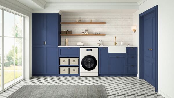 미국 주택 구조에 특화된 벤트 타입 '비스포크 AI 콤보' 세탁건조기 라이프스타일 이미지 [삼성전자 제공]