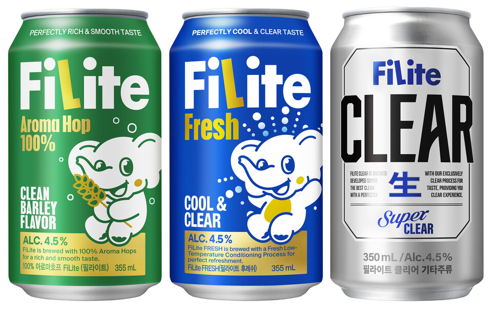 하이트진로(대표 김인규)는 국내 발포주 1위 브랜드 '필라이트'의 누적 판매량이 26억캔(지난 4일 350ml 캔 기준)을 넘어섰다고 24일 밝혔다. [하이트진로 제공]