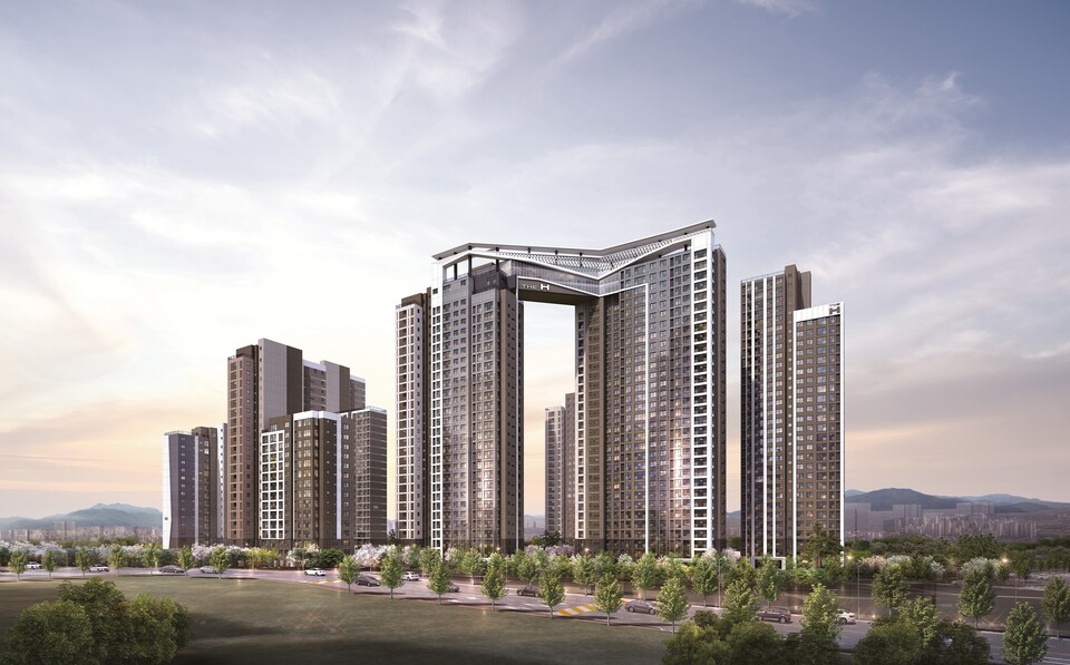 디에이치 아델스타 투시도. [현대건설 제공]