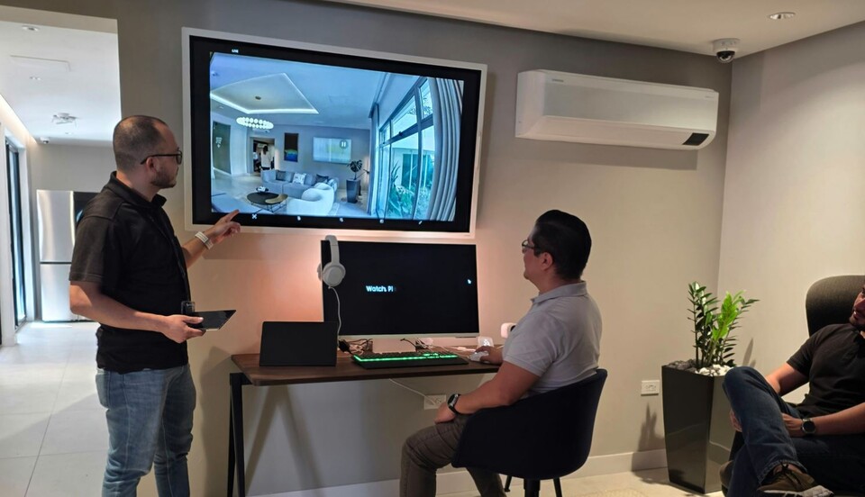 중남미 최초의 체험형 AI 홈 쇼룸 '까사 삼성(Casa Samsung)' 사진. [삼성전자 제공]