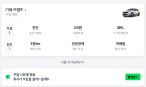 자동차보험 비교·추천 2.0 시범운영 연장...알고리즘 투명성 강화 - 뉴스 썸네일 이미지